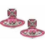 Yahoo! Yahoo!ショッピング(ヤフー ショッピング)ピアス レディース ヴィヴィアンウエストウッド トップ幅1.9cm アレサバスレリーフ 衛星 両耳用 真鍮シルバー Vivienne Westwood 333862010152W166