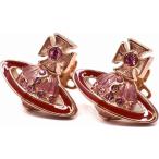 Yahoo! Yahoo!ショッピング(ヤフー ショッピング)ピアス レディース ヴィヴィアンウエストウッド トップ幅1.6cm レギナスモールバス 衛星 ジルコニア 両耳用 真鍮ローズG Vivienne Westwood 333862010164G169