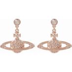 Yahoo! Yahoo!ショッピング(ヤフー ショッピング)ピアス レディース ヴィヴィアンウエストウッド トップ幅2.5cm ミニバス 衛星 ジルコニア 両耳用 真鍮ローズゴールド Vivienne Westwood 333862020025G120