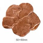  7 сокровищ материалы | гравировка доска брошь B- гибискус 50×60mm