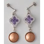 七宝素材／チタンピアスE-１２丸石...