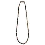 [ натуральный камень ] 7 сокровищ материалы / подвеска P-20 круг турмалин < рамка-оправа нет > магнит 50cm * время ограничено 2026 год 2 месяц ~4 месяц 