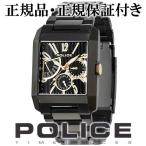 POLICE 腕時計 メンズ ブランド ポリス キングスアベニュー ブラック ゴールド メンズ腕時計 POLICE