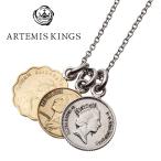 Yahoo! Yahoo!ショッピング(ヤフー ショッピング)アルテミスキングス 3コインペンダント チェーン付き ネックレス ペンダント コイン 硬貨 メンズ レディース フランス マリアンヌコイン