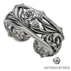 Yahoo! Yahoo!ショッピング(ヤフー ショッピング)アルテミスキングス Artemis Kings ローズカフリング 9号〜21号 フリーサイズ AKR0060 リング 指輪 シルバー925 シルバー メンズ