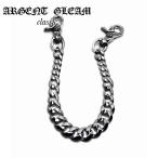 ArgentGleam Classica-jento Gree m Classic серебряный 925 цепочка для бумажника DoubleClip Gradation Walletchain AGC-203 бренд ARGENT