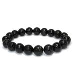 Yahoo! Yahoo!ショッピング(ヤフー ショッピング)ブラックスター ブレスレット 9.5mm 17cm 天然石 パワーストーン スターダイオプサイド 腕輪 数珠 プレゼント