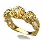 ディールデザイン トリプルローズ(GD) リング DEAL TEARS メンズアクセサリー ロック ギフト シルバー925 シルバーアクセサリー 爆買