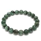 Yahoo! Yahoo!ショッピング(ヤフー ショッピング)エメラルド ブレスレット 8.8mm 17.5cm 天然石 パワーストーン 誕生石 5月 腕輪 数珠 プレゼント