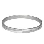  двухцветный нержавеющая сталь браслет браслет 17cm хирургический нержавеющая сталь рука колесо простой зеркальный матирующий красивый .