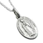 Yahoo! Yahoo!ショッピング(ヤフー ショッピング)ネックレス メンズ シルバー マリア メダイ いぶしマット スモール 人気 かっこいい メンズネックレス レディース チェーン付 プレゼント