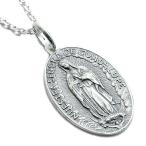 ネックレストップ メンズ シルバー マリア メダイ いぶしマット 大 人気 かっこいい シルバー925 ペンダントトップ チェーンなし プレゼント