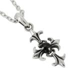 Yahoo! Yahoo!ショッピング(ヤフー ショッピング)ネックレス メンズ シルバー スイング リリィ クロス 人気 かっこいい シルバー925 メンズネックレス チェーン付 プレゼント