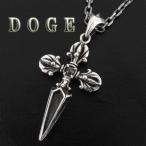 Yahoo! Yahoo!ショッピング(ヤフー ショッピング)ネックレストップ メンズ シルバー ブラック ジルコニア ドージェ 人気 かっこいい シルバー925 メンズペンダントトップ チェーンなし プレゼント