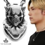 F.A.L ベイビー スウィル ペンダント シルバー925 ネックレス ペンダントトップ シルバー ピエロ スカル ドクロ 髑髏 骸骨 ガイコツ ジョーカー