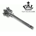 エフエーエル タイピン メンズ ブランド シルバー アンダーテイカータイピン 合成ルビー ネクタイピン クロス F.A.L 人気