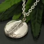 Yahoo! Yahoo!ショッピング(ヤフー ショッピング)シンプルフェザー プレートシルバーネックレス メンズ チェーン付 プレゼント