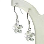 Yahoo! Yahoo!ショッピング(ヤフー ショッピング)ハワイアンジュエリー プルメリア フックシルバーピアス 2Pピアス フックピアス