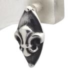 Yahoo! Yahoo!ショッピング(ヤフー ショッピング)ピアス メンズ シルバー ユリ シールド 1P 片耳 おしゃれ 人気 シルバー925 メンズピアス