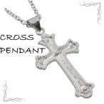 Yahoo! Yahoo!ショッピング(ヤフー ショッピング)ネックレス メンズ シルバー クロス ドットエッジ 人気 かっこいい シルバー925 メンズネックレス チェーン付 プレゼント