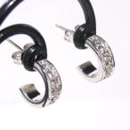 Yahoo! Yahoo!ショッピング(ヤフー ショッピング)レディース ジルコニア ハーフフープシルバーピアス 2P オシャレ かわいい 可愛い