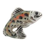 Yahoo! Yahoo!ショッピング(ヤフー ショッピング)ピンブローチ 魚 サカナ イワナ 海 シルバー925 メンズ レディース おしゃれ ブランド ピンバッジ バッチ ラペルピン プレゼント