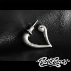 RAT RACE ラットレース r.l.d ハートフープピアス シルバー ピアス シルバーピアス  片耳 1P フープピアス リングピアス フープ ハート 爆買