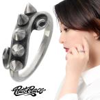 ショッピングスタッズ RAT RACE ラットレース スタッズ オン リボン S リング 指輪 1〜30号 シルバー スパイク トゲ 鋲 ロック パンク 曲線 ツイスト 大きいサイズ