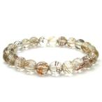 Yahoo! Yahoo!ショッピング(ヤフー ショッピング)レッドルチルクォーツ ブレスレット マルチ ルチルクォーツ 7.8mm 16.5cm 天然石 パワーストーン レディース 針水晶 プレゼント