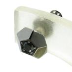 Yahoo! Yahoo!ショッピング(ヤフー ショッピング)エムズコレクション ピアス メンズ ブランド 片耳 シルバー ブラックジルコニア ペンタゴン 1P おしゃれ M's collection 人気