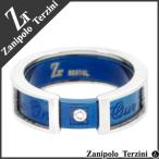 Yahoo! Yahoo!ショッピング(ヤフー ショッピング)リング メンズ サージカルステンレス ブルー ギミック フレーム 7-21号 ブランド ザニポロタルツィーニ 指輪 メンズリング プレゼント