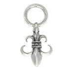 アンティーク調 リリィ M ペンダントトップ ネックレスチャーム (チェーンなし) シルバー925 シルバーアクセサリー リリー 百合 花 植物 ゴシック 爆買