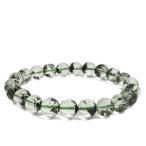 Yahoo! Yahoo!ショッピング(ヤフー ショッピング)ガーデンクォーツ ブレスレット 8.5mm 17.5cm メンズM レディースL 水晶 天然石 パワーストーン 腕輪 数珠 プレゼント