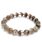 Yahoo! Yahoo!ショッピング(ヤフー ショッピング)ガーデンクォーツ ブレスレット 9mm 17cm ブラウン 天然石 パワーストーン 水晶 腕輪 数珠 プレゼント