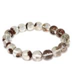 Yahoo! Yahoo!ショッピング(ヤフー ショッピング)ガーデンクォーツ ブレスレット ブラウン 9.8mm 17.5cm 天然石 パワーストーン 水晶 腕輪 数珠 プレゼント