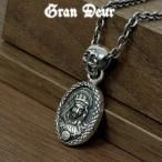 GRAN DEUR ダイヤモンド 聖母マリアの涙 シルバーネックレス(チェーン付) シルバー925 銀 メダイ GRAN DEUR シルバーネックレス プレゼント 爆買