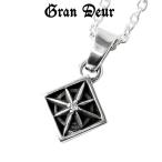 Yahoo! Yahoo!ショッピング(ヤフー ショッピング)GRAN DEUR 八芒星 紋章 ダイヤモンド シルバーペンダントトップ（チェーン無し） ペンダント シルバー925 銀 ネックレストップ オクタ プレゼント