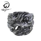 GIGOR ジゴロウ クロウウッドリング 7〜25号 シルバー リング 指輪 メンズリング シルバー925 男性用 メンズ 流木 木目 植物 ハード