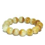 Yahoo! Yahoo!ショッピング(ヤフー ショッピング)本翡翠 ブレスレット イエロー翡翠 13mm 18cm ビルマ産 天然石 パワーストーン ヒスイ 誕生石 5月 ジェイド 腕輪 プレゼント