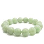 Yahoo! Yahoo!ショッピング(ヤフー ショッピング)本翡翠 ブレスレット 翡翠 12mm 17cm 天然石 パワーストーン 緑 ヒスイ 誕生石 5月 ジェイド 腕輪 数珠 プレゼント