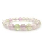 Yahoo! Yahoo!ショッピング(ヤフー ショッピング)7.8mm 16cm クンツァイト マルチカラー ブレスレット レディースSサイズ 9月 誕生石 天然石 パワーストーン レディース ブレス 女性