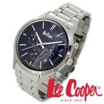 Lee Cooper リークーパー 腕時計 メンズ ブランド ステンレスベルト ネイビー LC06295.390 時計 Lee Cooper リークーパー