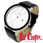 Lee Cooper リークーパー 腕時計 メンズ ブランド 本革ベルト ブラック LC06326.390 時計 Lee Cooper リークーパー 爆買