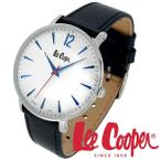 Lee Cooper リークーパー 腕時計 メンズ ブランド レザーベルト ネイビー LC6379.339 時計 Lee Cooper リークーパー 爆買