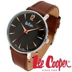 Lee Cooper リークーパー 腕時計 メンズ ブランド レザーベルト ブラウン ブラック LC6379.362 時計 Lee Cooper リークーパー 爆買