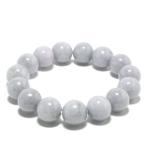 ラベンダー翡翠 ブレスレット 12.5mm 17cm 天然石 パワーストーン ヒスイ 誕生石 5月 ジェイド 腕輪 数珠 プレゼント