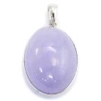 ラベンダー翡翠 シルバーペンダントトップ 天然石 パワーストーン ヒスイ 誕生石 5月 ジェイド シルバーペンダント プレゼント 爆買