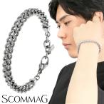 SCOMMAG нержавеющая сталь браслет мужской браслет breath хирургический нержавеющая сталь металл аллергия аллергия свободный мужской мужчина .. Хара ..