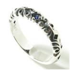 Yahoo! Yahoo!ショッピング(ヤフー ショッピング)マジェスフィッセン リング 指輪 合成サファイア 立体 トライバル 細身 15-29号 シルバー メンズ ブランド Magische Vissen