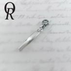 Yahoo! Yahoo!ショッピング(ヤフー ショッピング)Quiet Room ツイスト プレート チャーム シルバー バー メンズ レディース シンプル シルバーチャーム シルバー950 ステンレス ブランド